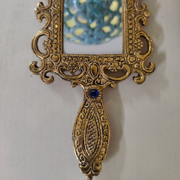 Antique Hand Mirror - New - Picture 5 of 5
